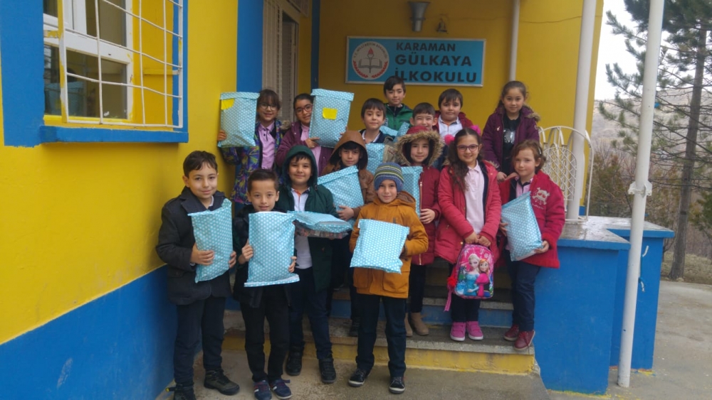 Karaman İsabet Okulu'ndan Gülkaya İlkokulu'na Anlamlı Ziyaret 4