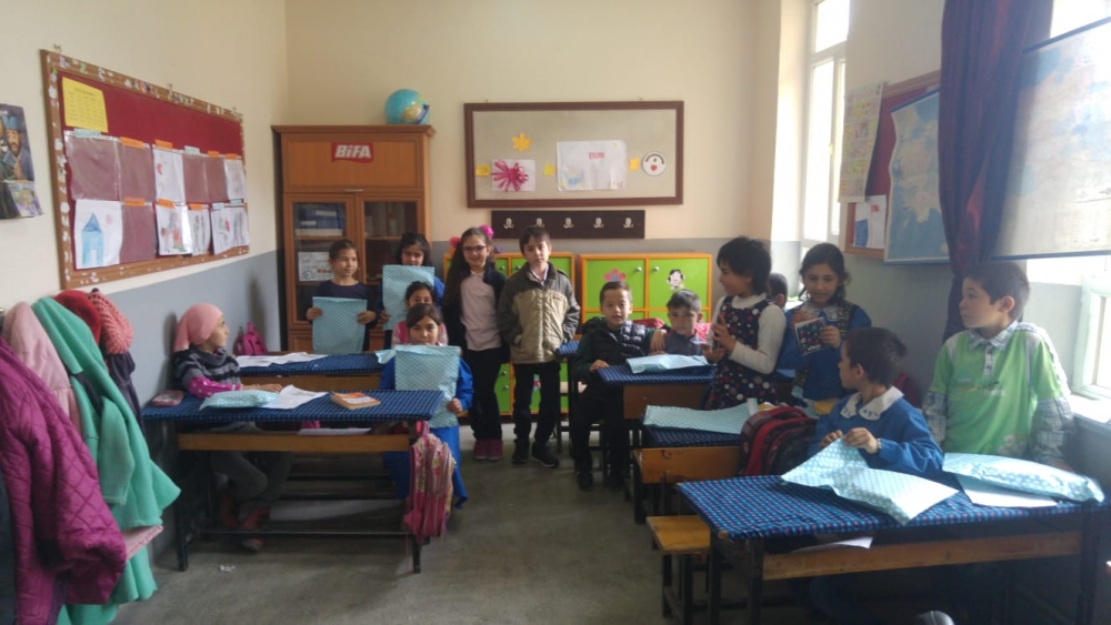 Karaman İsabet Okulu'ndan Gülkaya İlkokulu'na Anlamlı Ziyaret 8