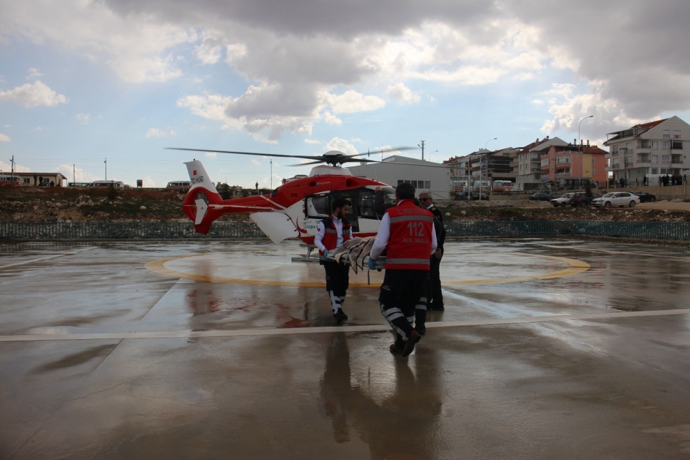 Karaman'dan Konya'ya Havadan Nakil 1