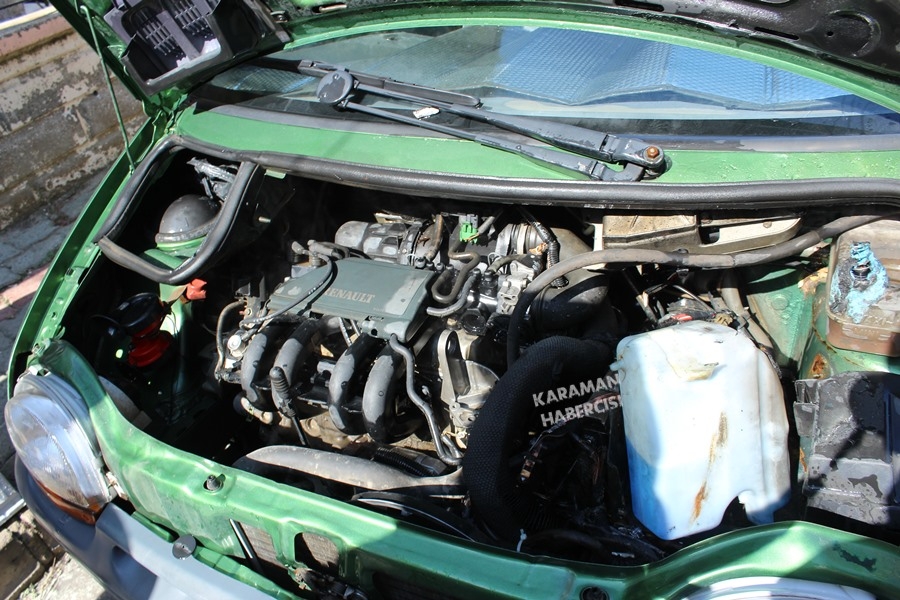 Karaman’da Oto Yangını Korkuttu 7