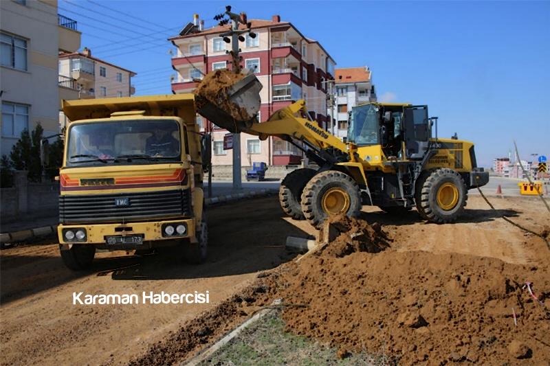 Karaman'da Asfaltlama Çalışmaları Başladı 5