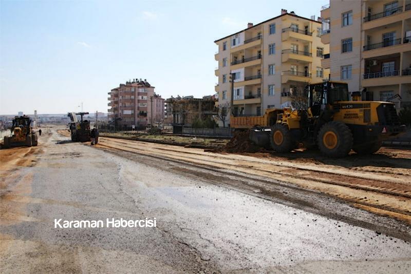 Karaman'da Asfaltlama Çalışmaları Başladı 6