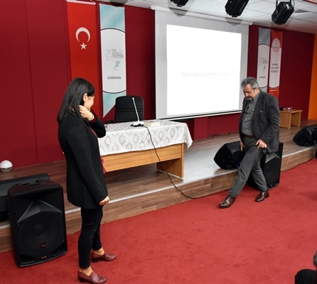 Prof. Dr. Necati Cemaloğlu Karaman'da Konferans Verdi 13