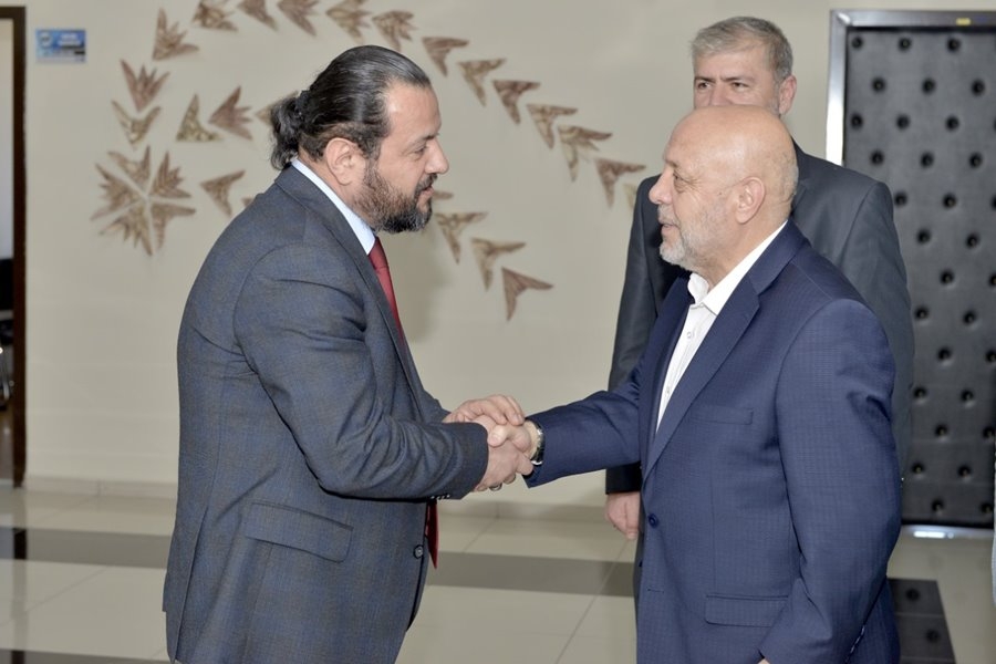 Hak-İş Genel Başkanından KMÜ Rektör'ü Mehmet Akgül'e Ziyaret 1