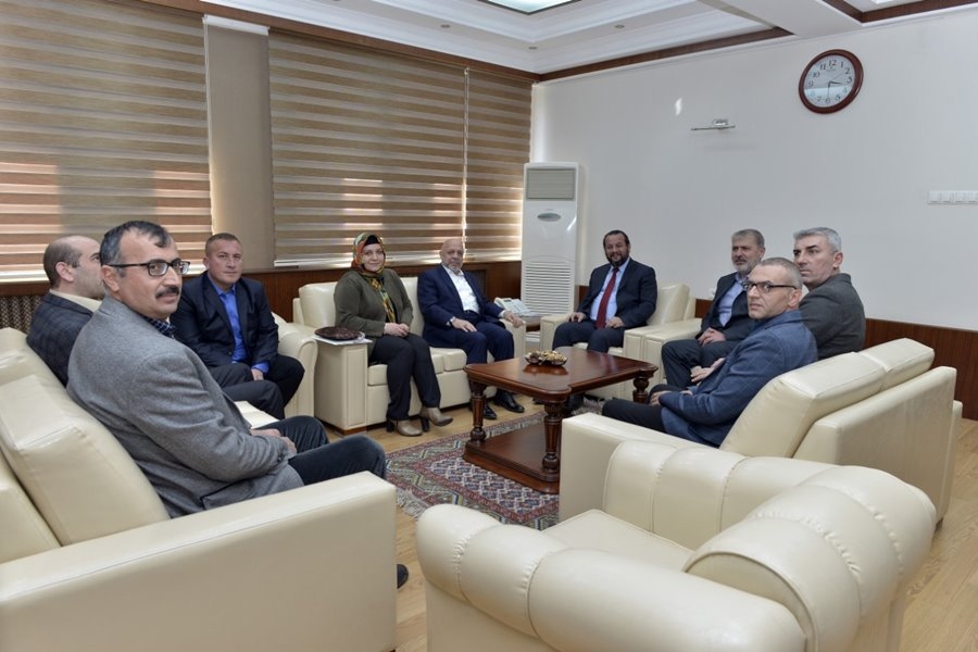 Hak-İş Genel Başkanından KMÜ Rektör'ü Mehmet Akgül'e Ziyaret 2