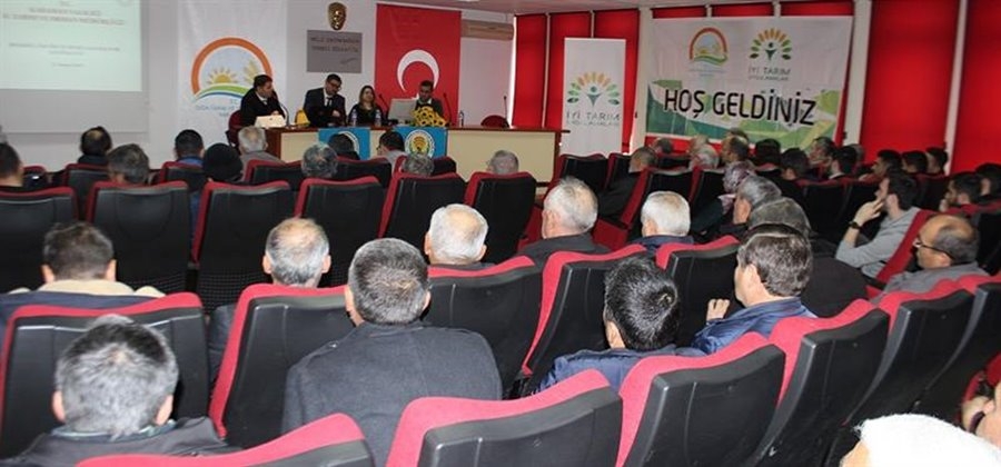 Karaman'da Akdeniz Meyve Sineği ve Mücadelesi Eğitim Toplantısı 2