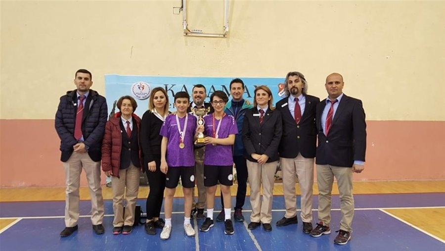 Karaman Okullar Arası Masa Tenisi İl Birinciliği Müsabakaları Sona Erdi 2