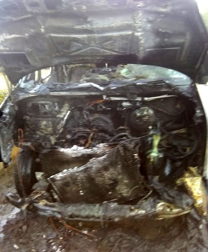 Antalya'da Seyir Halindeki Minibüs Alev Alev Yandı 2