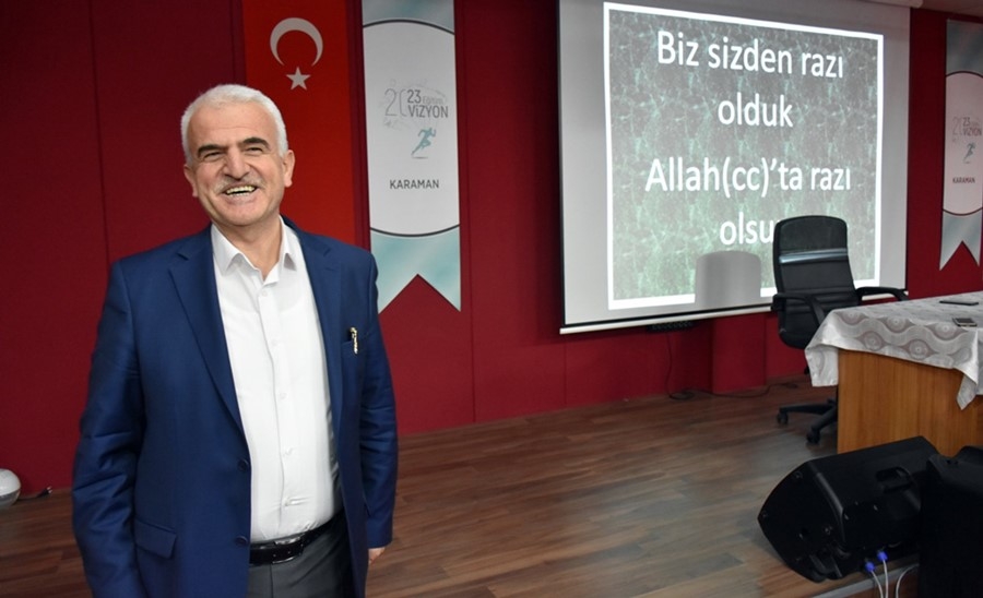 Karaman İl Milli Eğitim Müdürü Mevlüt Kuntoğlu'yla Veda Toplantısı 13