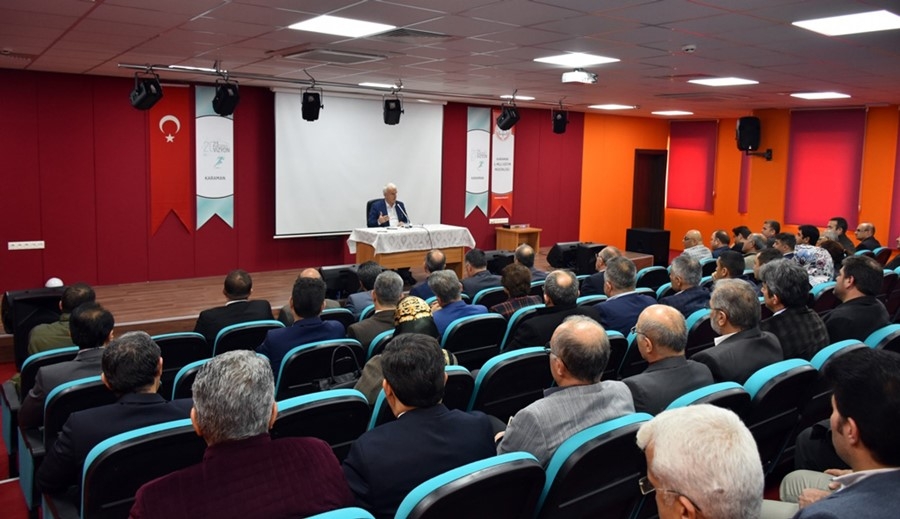 Karaman İl Milli Eğitim Müdürü Mevlüt Kuntoğlu'yla Veda Toplantısı 5