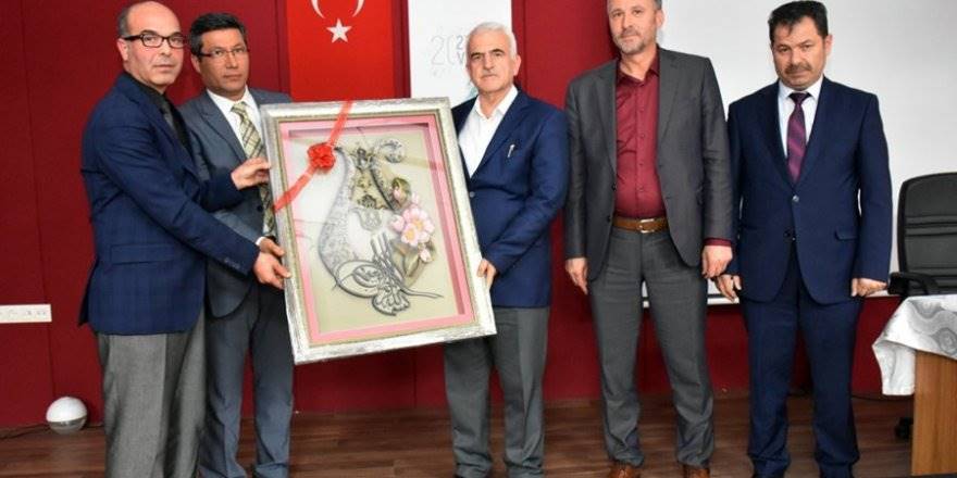 Karaman İl Milli Eğitim Müdürü Mevlüt Kuntoğlu'yla Veda Toplantısı