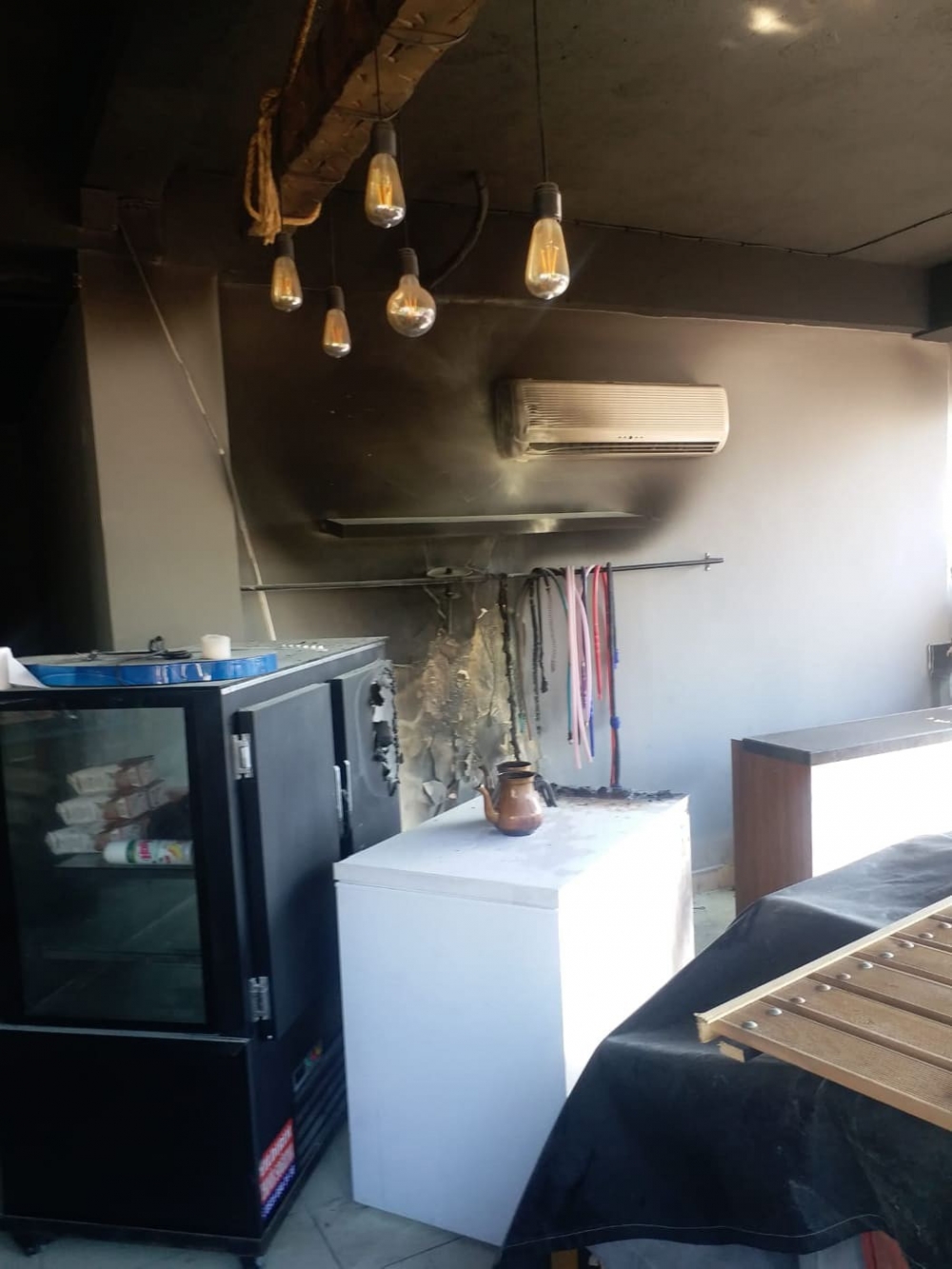 Alanya’da Barda Korkutan Yangın 1