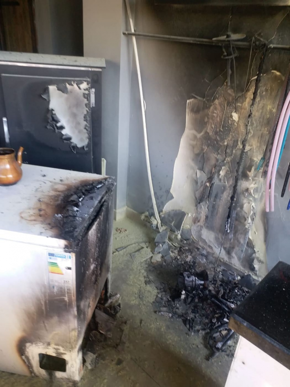 Alanya’da Barda Korkutan Yangın 2