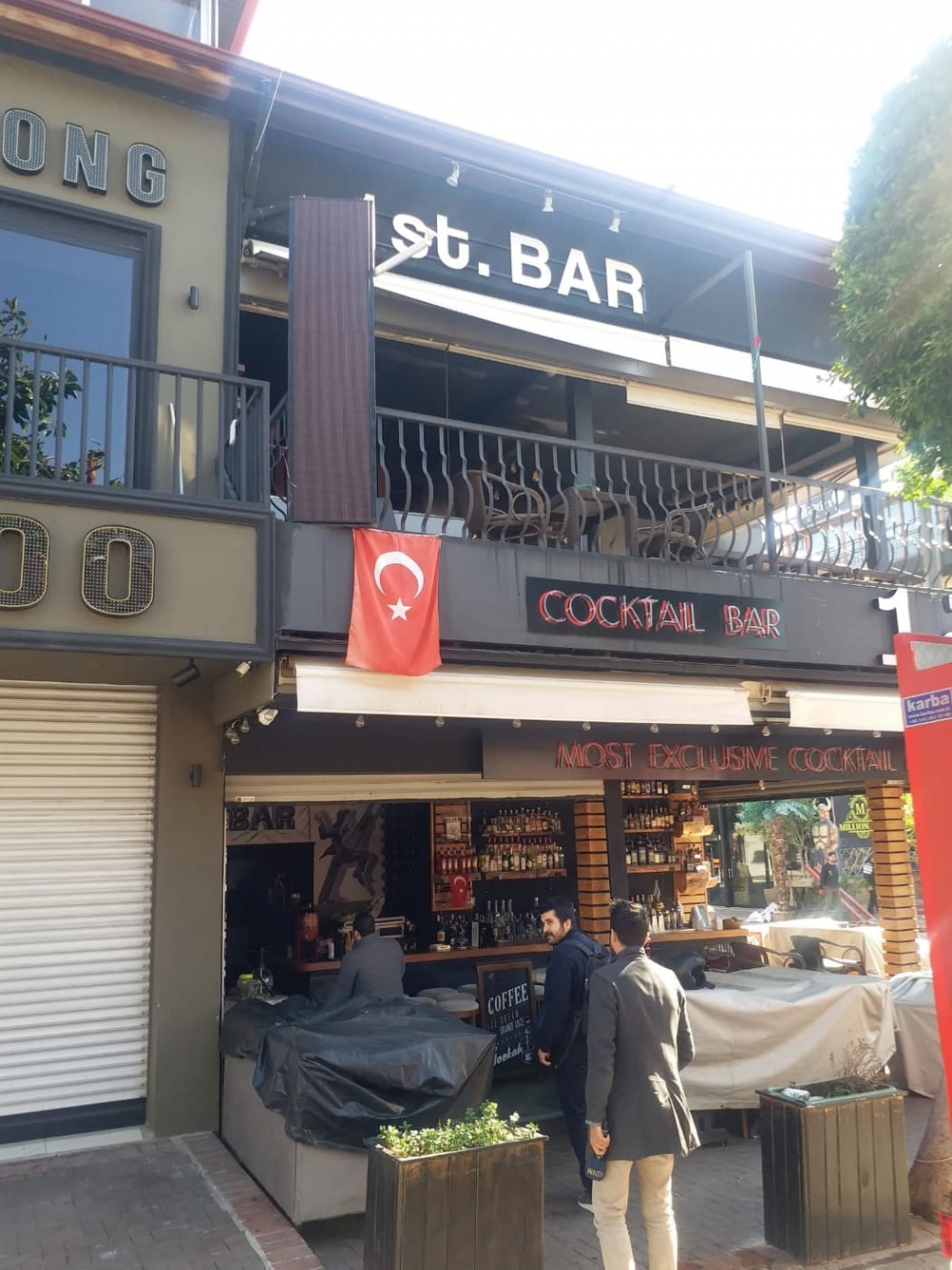 Alanya’da Barda Korkutan Yangın 3