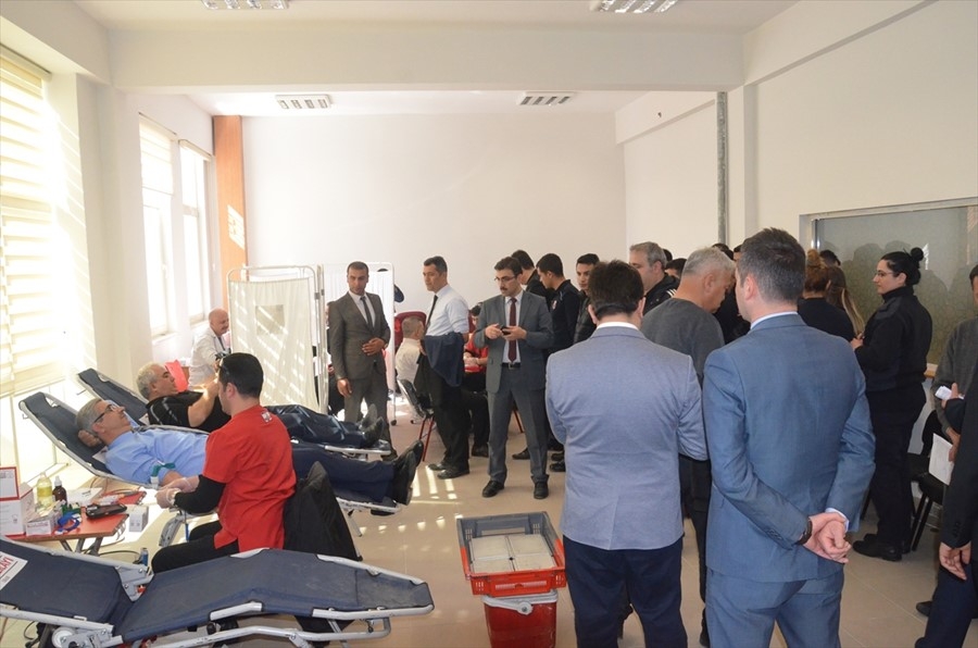 Karaman'da Adliye Personellerinden Kan Bağışı 1