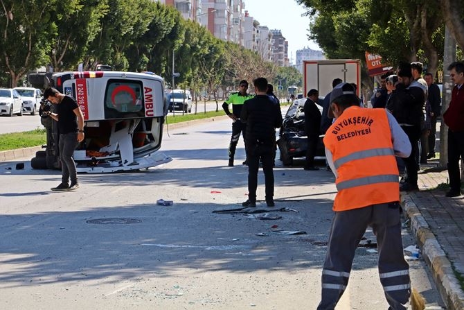 Antalya'da Kahreden Kaza 9