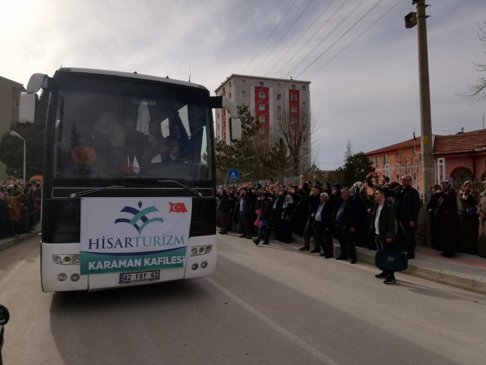 Karamanlı ve Konyalı Umre Hacıları Mübarek Gecede Kutsal Topraklarda 6