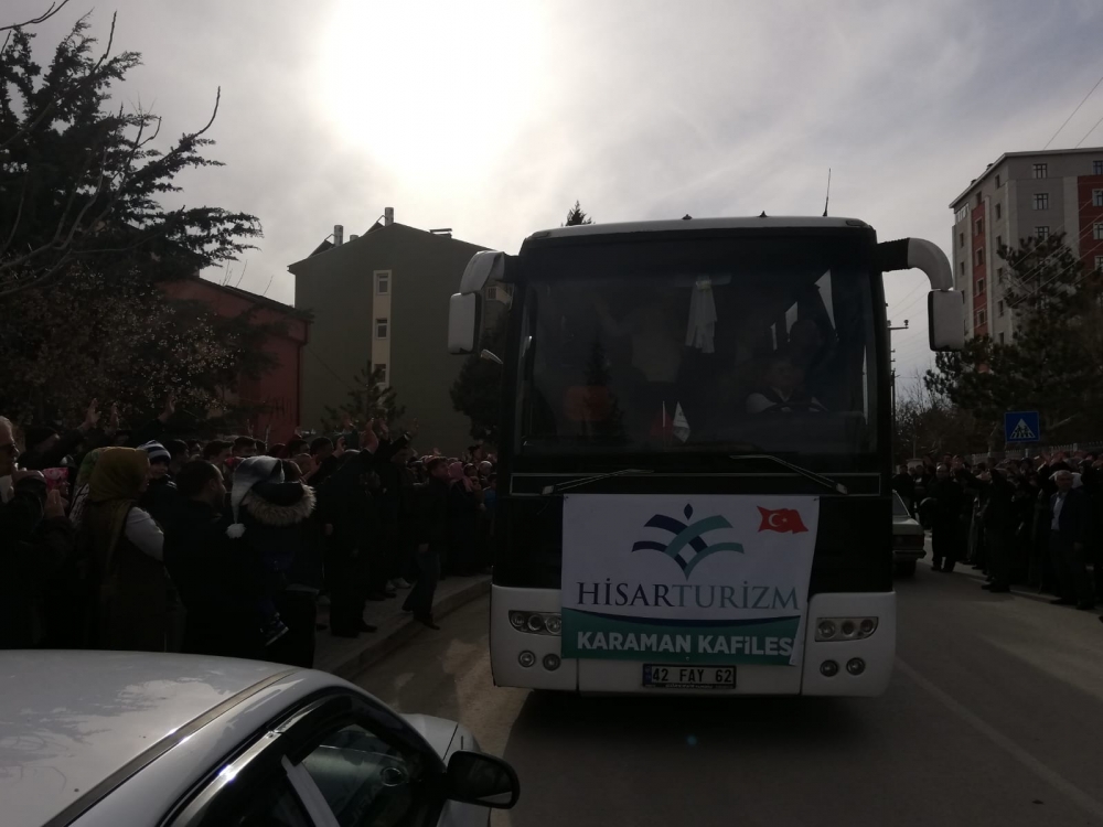 Karamanlı ve Konyalı Umre Hacıları Mübarek Gecede Kutsal Topraklarda 7