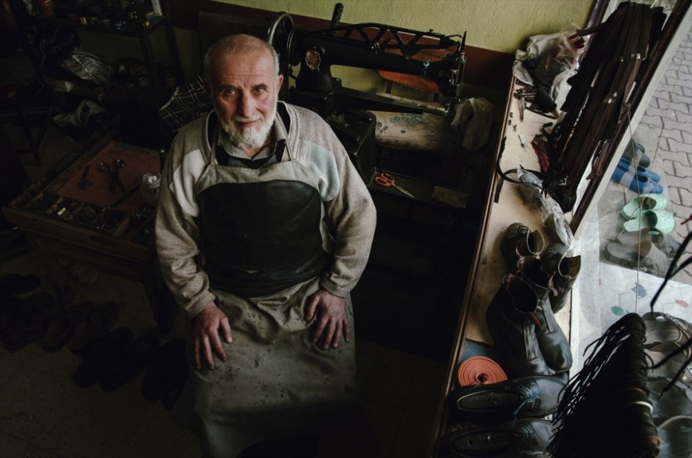 Konya'da Yarım Asırlık Ayakkabı Tamircisi İlk Günkü Aşkla Çalışıyor 1