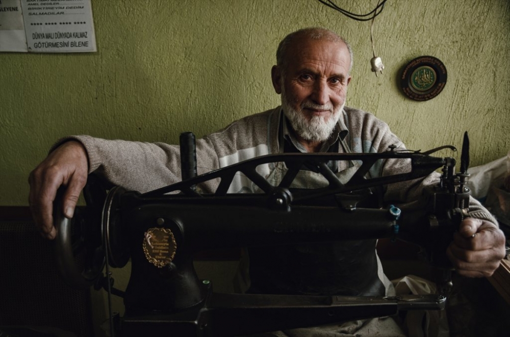 Konya'da Yarım Asırlık Ayakkabı Tamircisi İlk Günkü Aşkla Çalışıyor 2