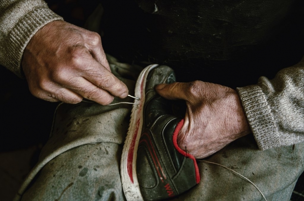 Konya'da Yarım Asırlık Ayakkabı Tamircisi İlk Günkü Aşkla Çalışıyor 3
