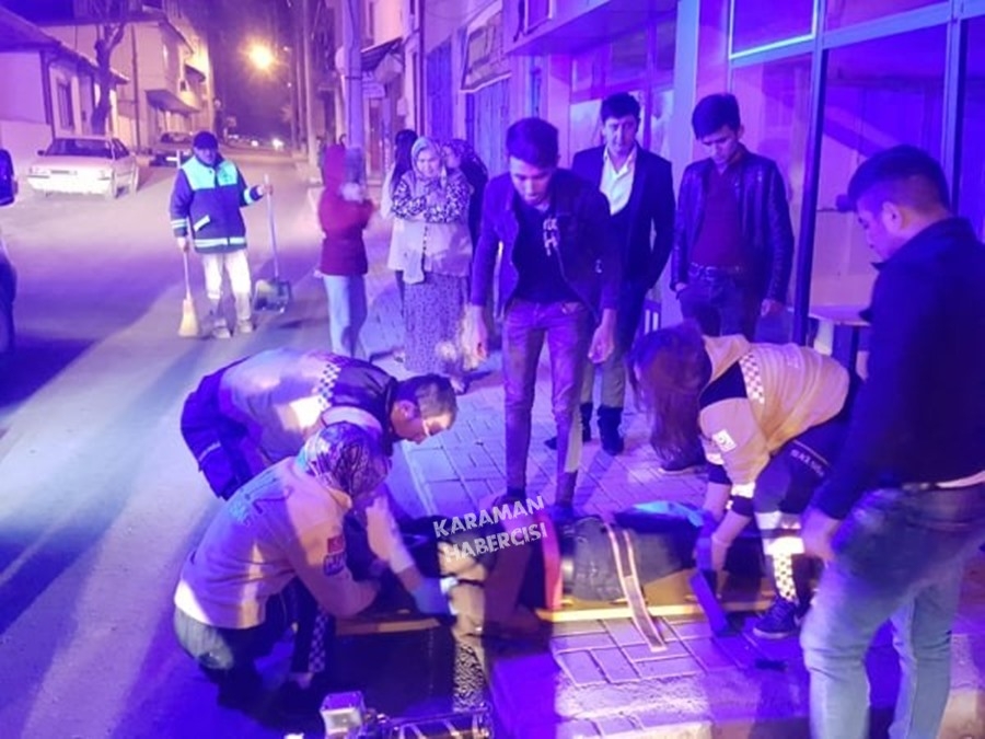 Karaman'da Trafik Kazası -  Yeni Mahalle 4