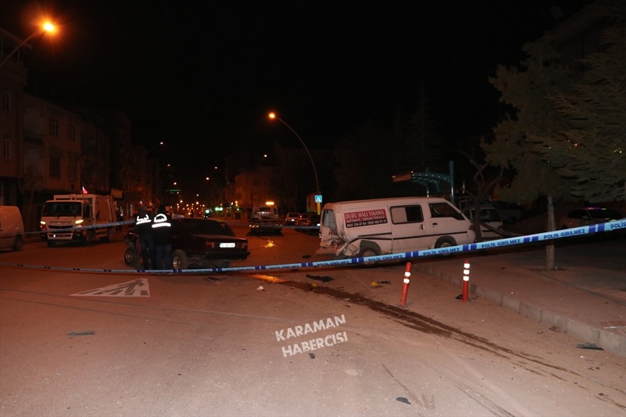 Karaman Trafik Kazası - Mut Caddesi 1