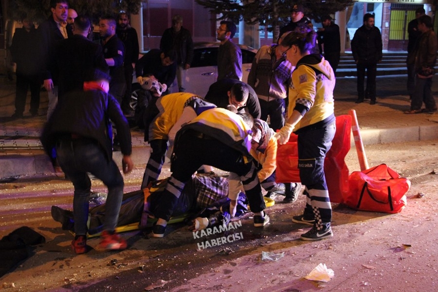Karaman Trafik Kazası - Mut Caddesi 5