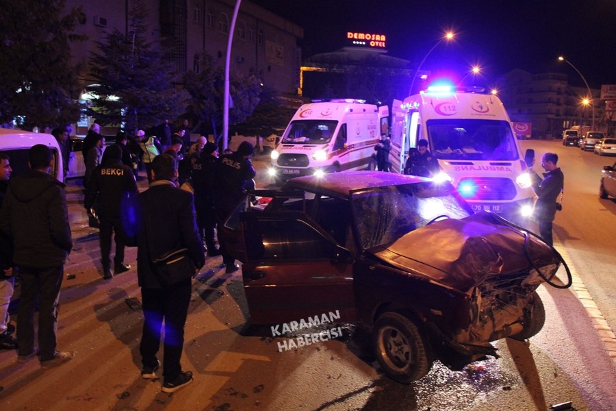 Karaman Trafik Kazası - Mut Caddesi 7