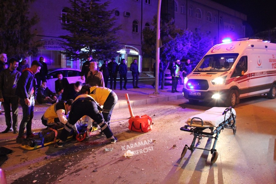 Karaman Trafik Kazası - Mut Caddesi 8