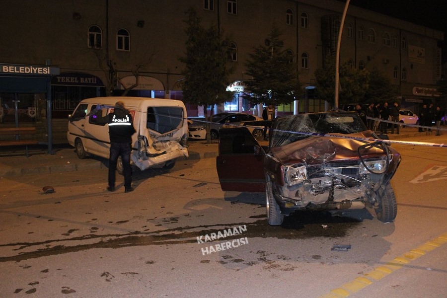 Karaman Trafik Kazası - Mut Caddesi 9