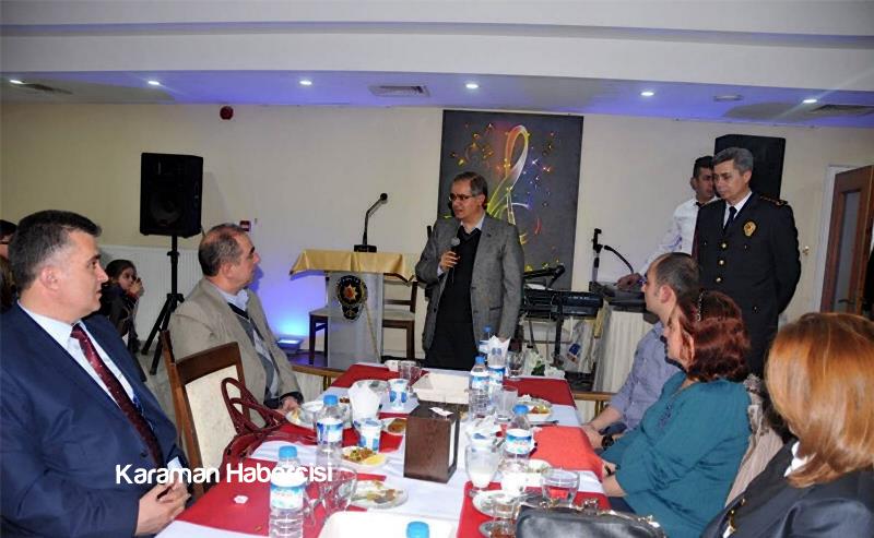 Vali Tapsız Karaman'da Polis ve Şehit Aileleri ile Bir Araya Geldi 12