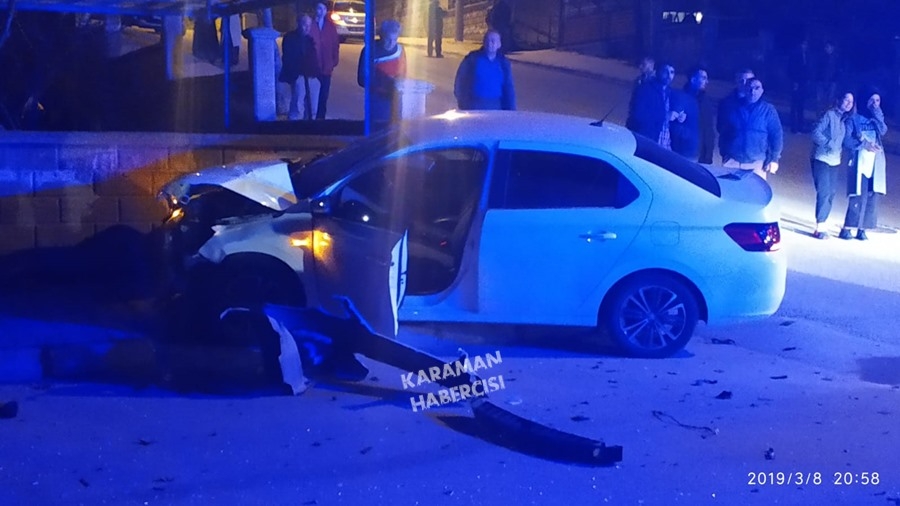 Karaman Trafik Kazası - Mehmet Akif Ersoy Cami Önü 1