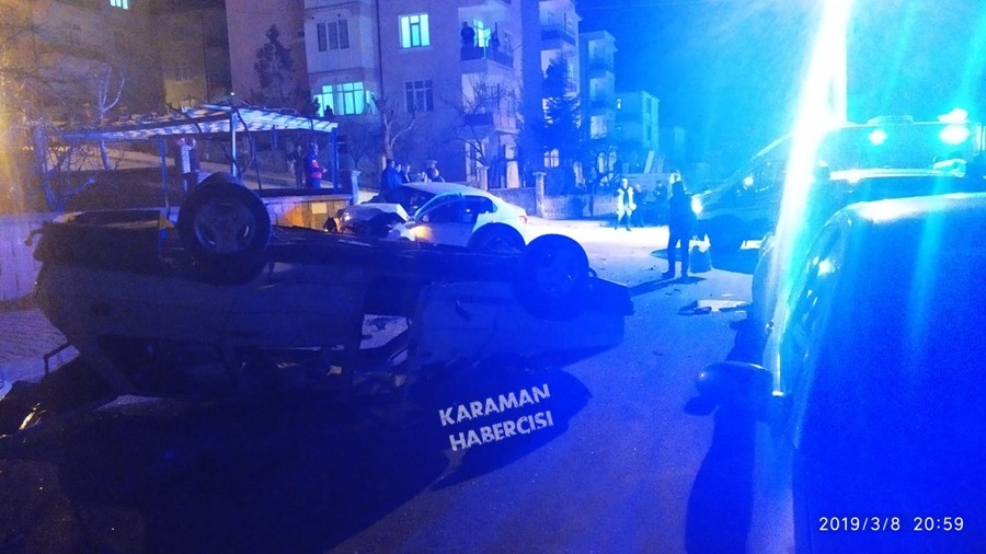 Karaman Trafik Kazası - Mehmet Akif Ersoy Cami Önü 3