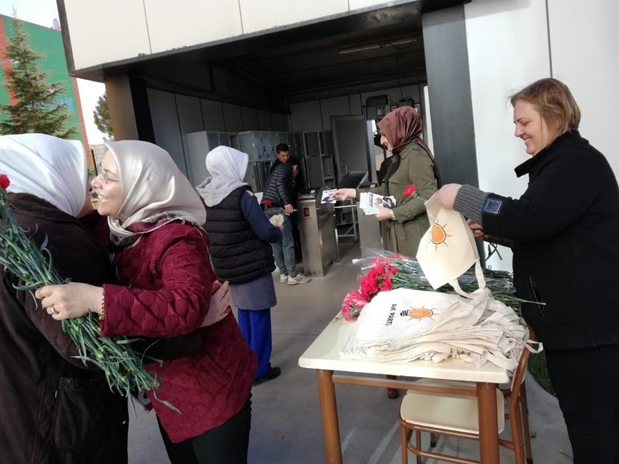 AK Parti Karaman İl Kadın Kolları Yönetimi 8 Mart Dünya Kadınlar Günü İç 10