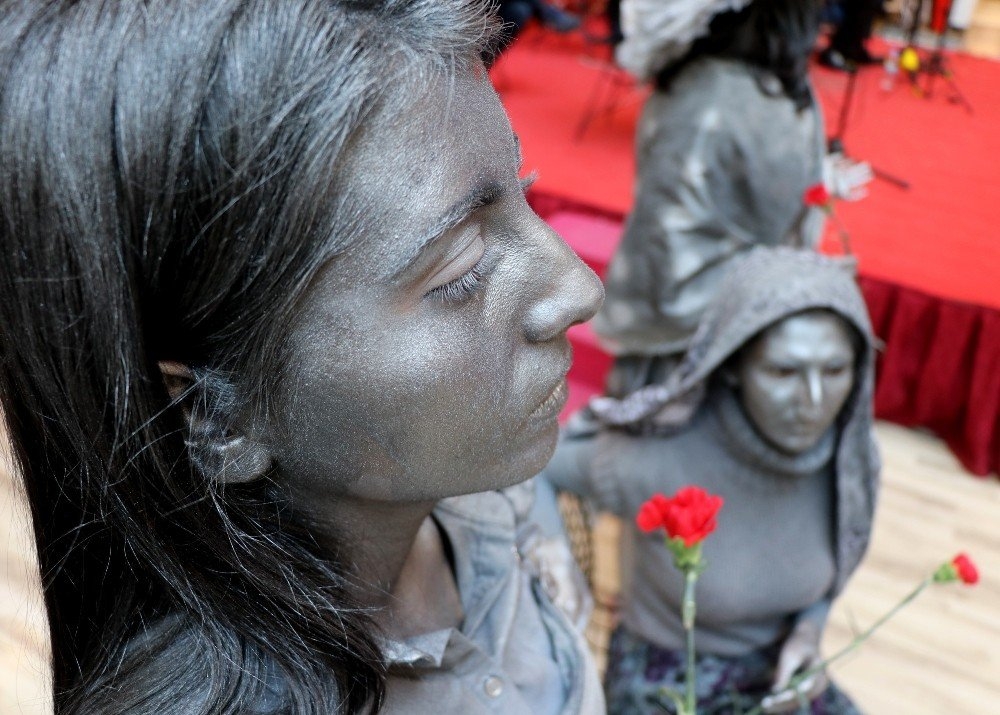 Aksaray’da 3 Kadın Yeşil İçin Griye Boyandı 2