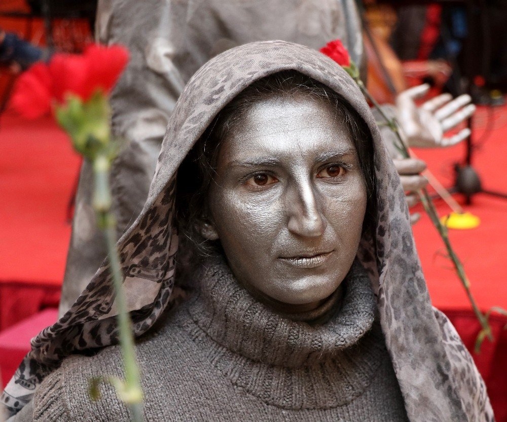 Aksaray’da 3 Kadın Yeşil İçin Griye Boyandı 3