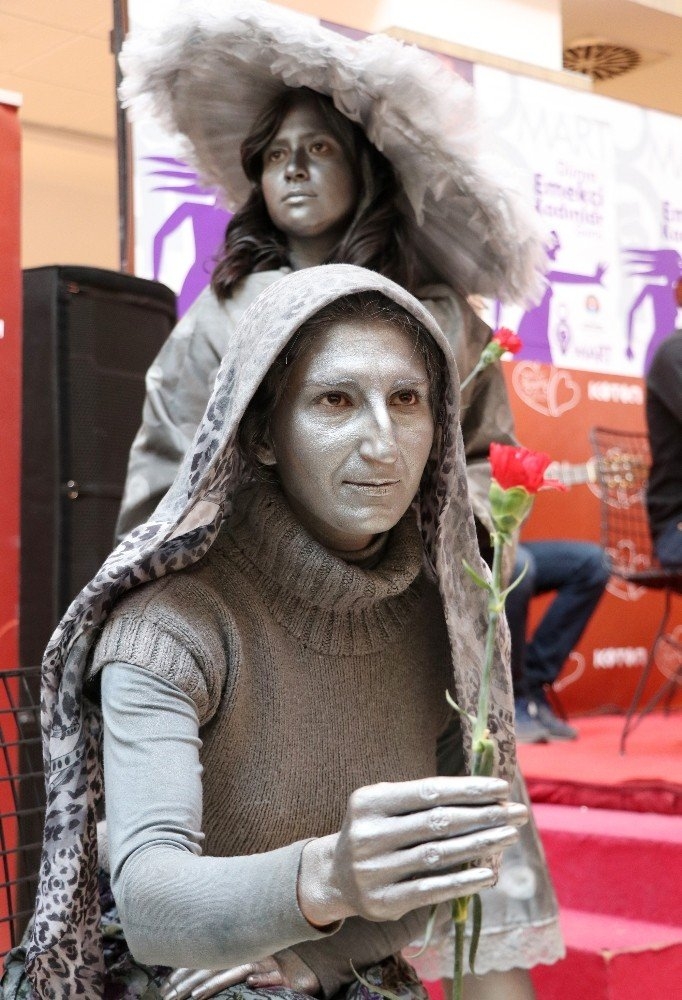 Aksaray’da 3 Kadın Yeşil İçin Griye Boyandı 5