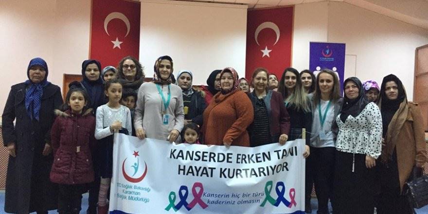 Karaman'da "Sağlıklı Kadın, Sağlıklı Gelecek" Etkinliği