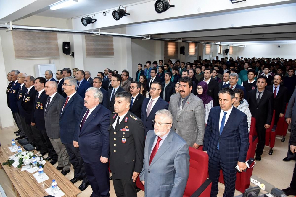 Karaman'da İstiklal Marşımızın 98’nci Yıldönümü Kutlandı 3