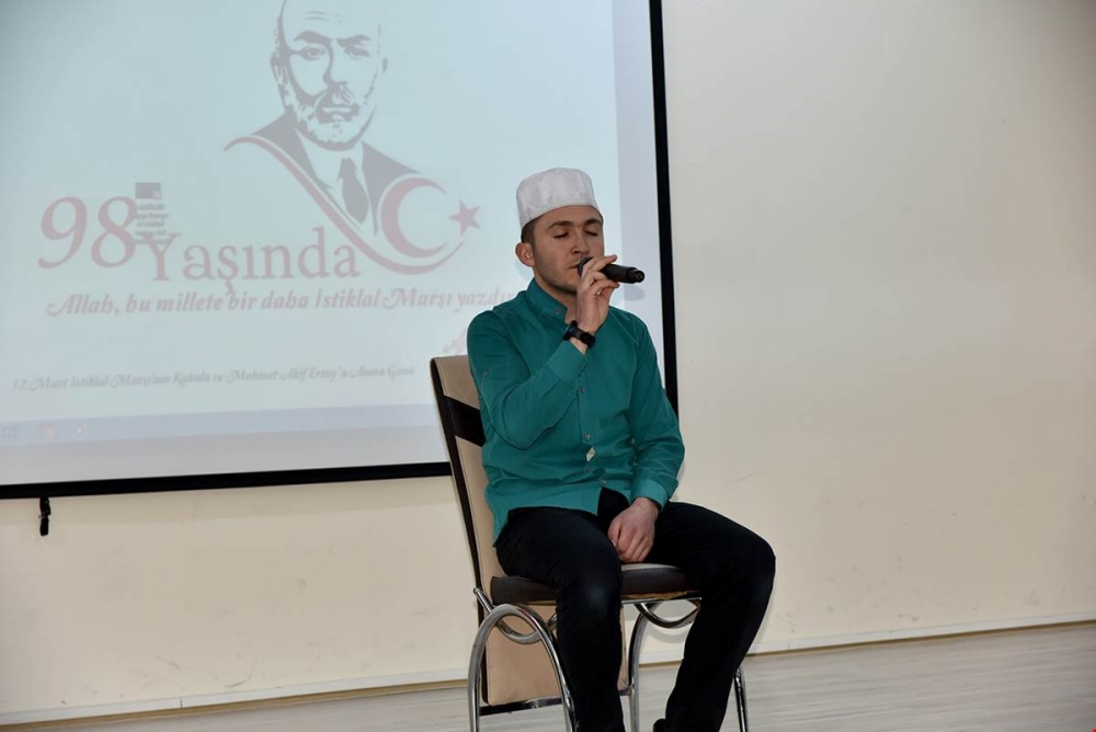 Karaman'da İstiklal Marşımızın 98’nci Yıldönümü Kutlandı 5