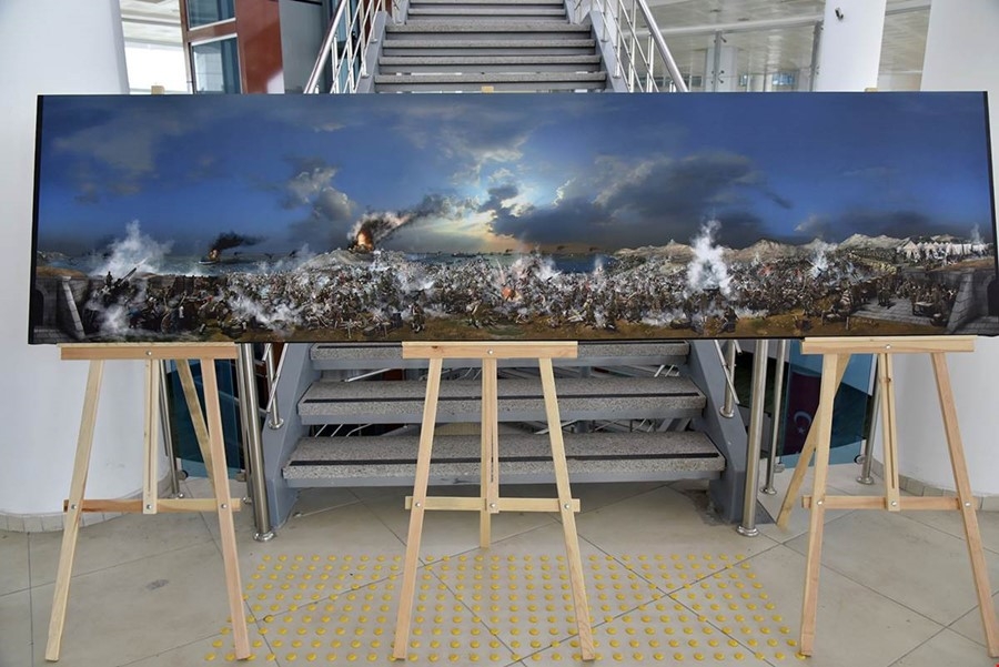 Karaman'da 98.Yıl ve Şehitler Haftası İçin Sergi Açılışı Yapıldı 1