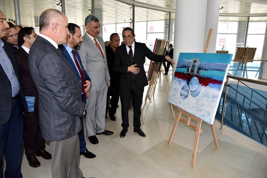 Karaman'da 98.Yıl ve Şehitler Haftası İçin Sergi Açılışı Yapıldı 3