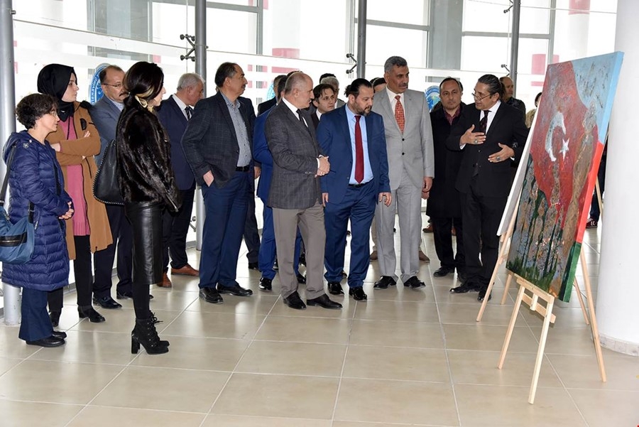 Karaman'da 98.Yıl ve Şehitler Haftası İçin Sergi Açılışı Yapıldı 4