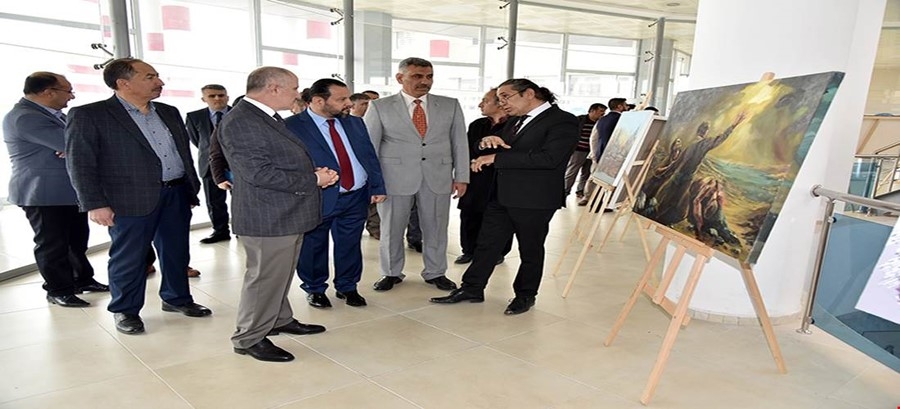 Karaman'da 98.Yıl ve Şehitler Haftası İçin Sergi Açılışı Yapıldı 9