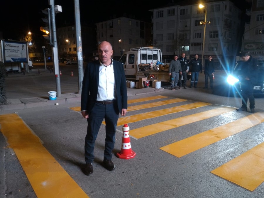 Karaman Belediyesinden "Önce Yaya" Çalışması 1