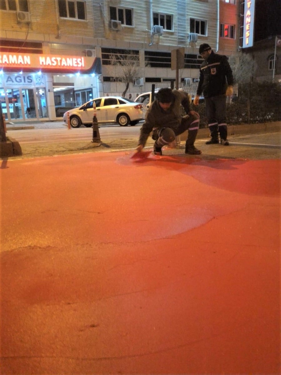 Karaman Belediyesinden "Önce Yaya" Çalışması 6