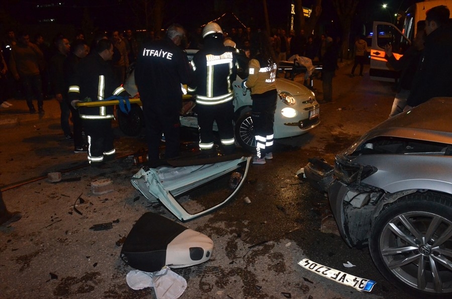 Karaman'da Trafik Kazası 1