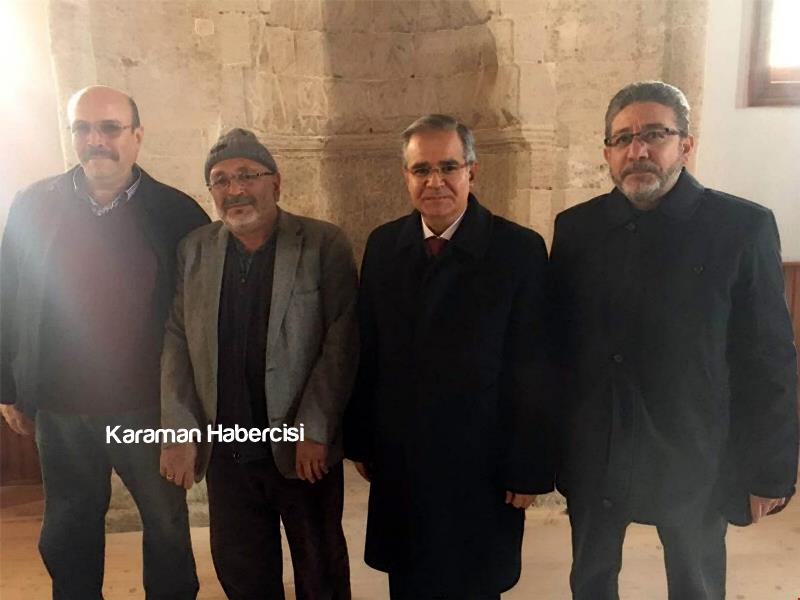 Karaman'ın Tarihi Demirciler Camii'nde Tamir ve Tadilat Çalışmaları Sürü 3