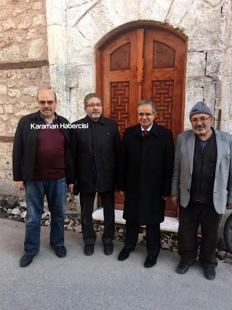 Karaman'ın Tarihi Demirciler Camii'nde Tamir ve Tadilat Çalışmaları Sürü 6